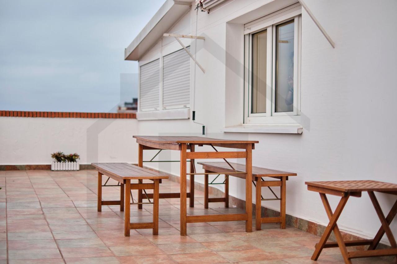 Espectacular Atico A Un Paso Del Centro De Gijon Bed & Breakfast Bagian luar foto